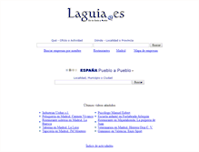 Tablet Screenshot of laguia.es